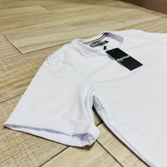 PLAYERA LONG FIT WHITE