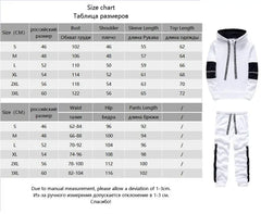 PARIS MENS HOODIE AND PANTS WINTER SET