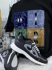Dior B30 Sneaker Black Mesh and Technical Fabric