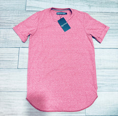PLAYERA LONG FIT PINK