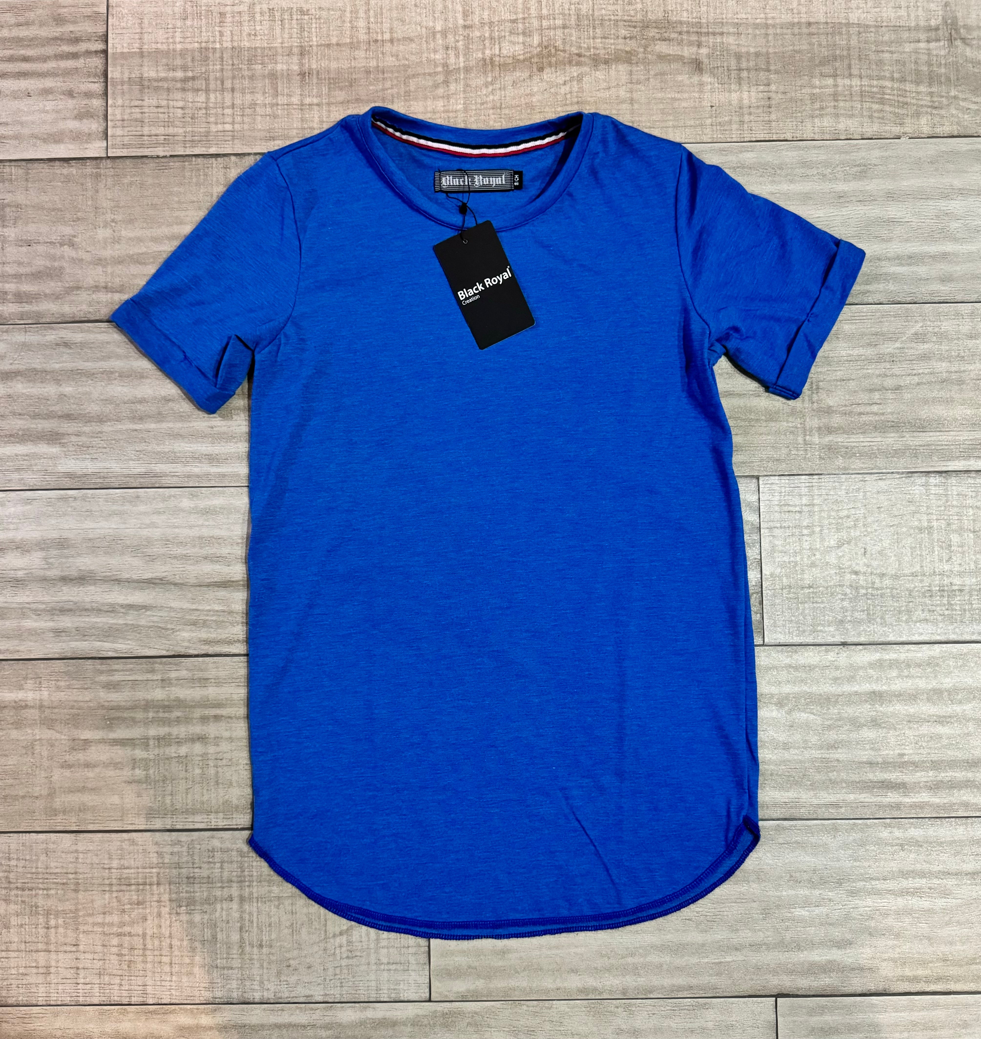 PLAYERA LONG FIT KING BLUE
