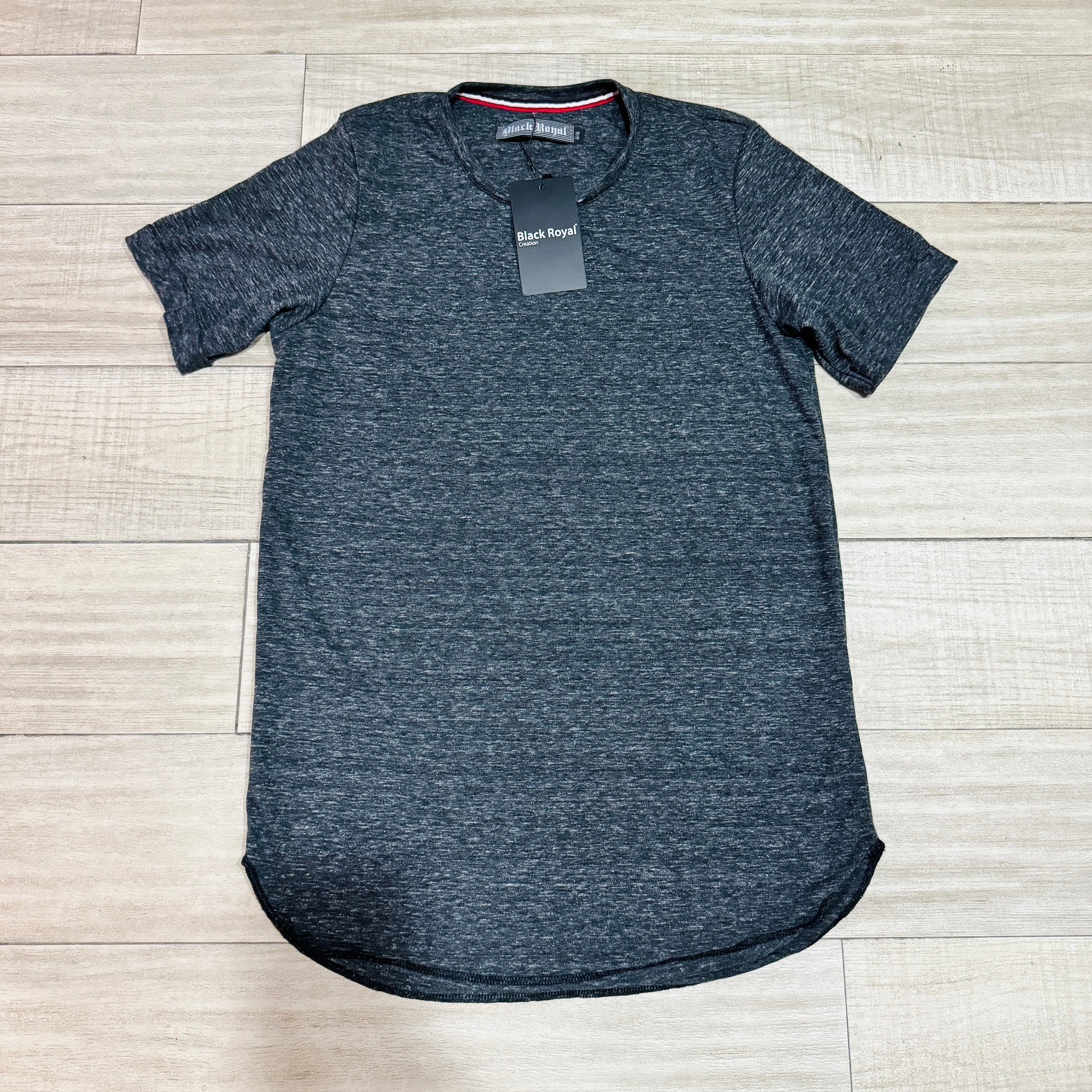 PLAYERA LONG FIT STEEL